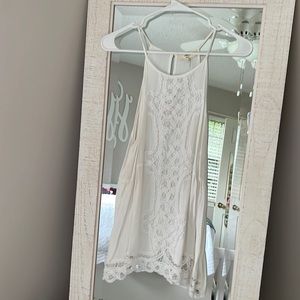 White Entro Tank Top